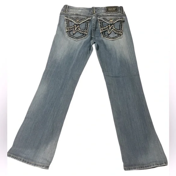 Miss Me denim brand Irene Boot Blue Jeans - Picture 4 of 7